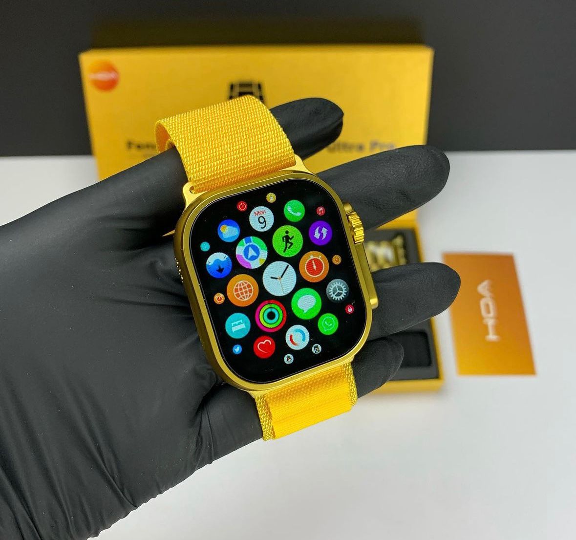 G9 Ultra Pro Smartwatch – Special Gold Edition